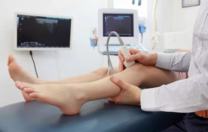 Echografie van de vaten van de onderste ledematen